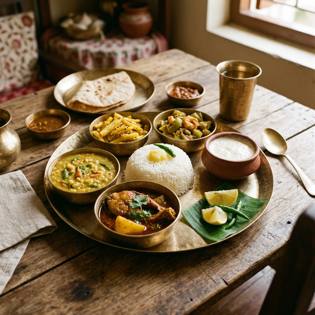 Special Bengali Thali Meal